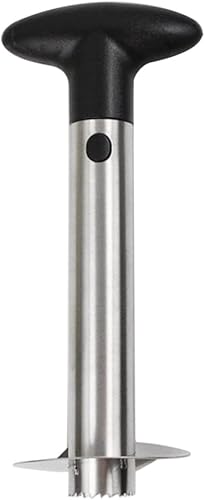 Miniatura 4 de misppro Corer, Silver Stainless Steel Easy De-Corer Cutter Slicer Wedger Dicer Fruit Tool and Stem Remover Tools