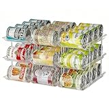 Zuzer Organizador de Latas para Nevera 3 Niveles, Botellero Frigorífico...