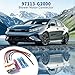 Blower Motor Connector 97113-G2000 Compatible for KIA Forte 2018-2024 Direct Plug Play Replacement Part Located in HVAC Module Behind Glove Box w/ 4