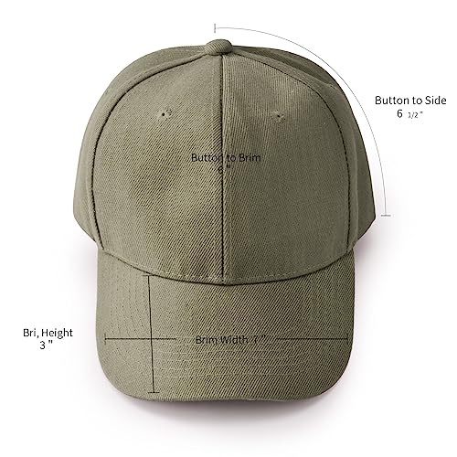 Image of NOBONDO 12 Pack Unisex Baseball Caps - Bulk Wholesale Blank Plain Adjustable Hats for Men & Women