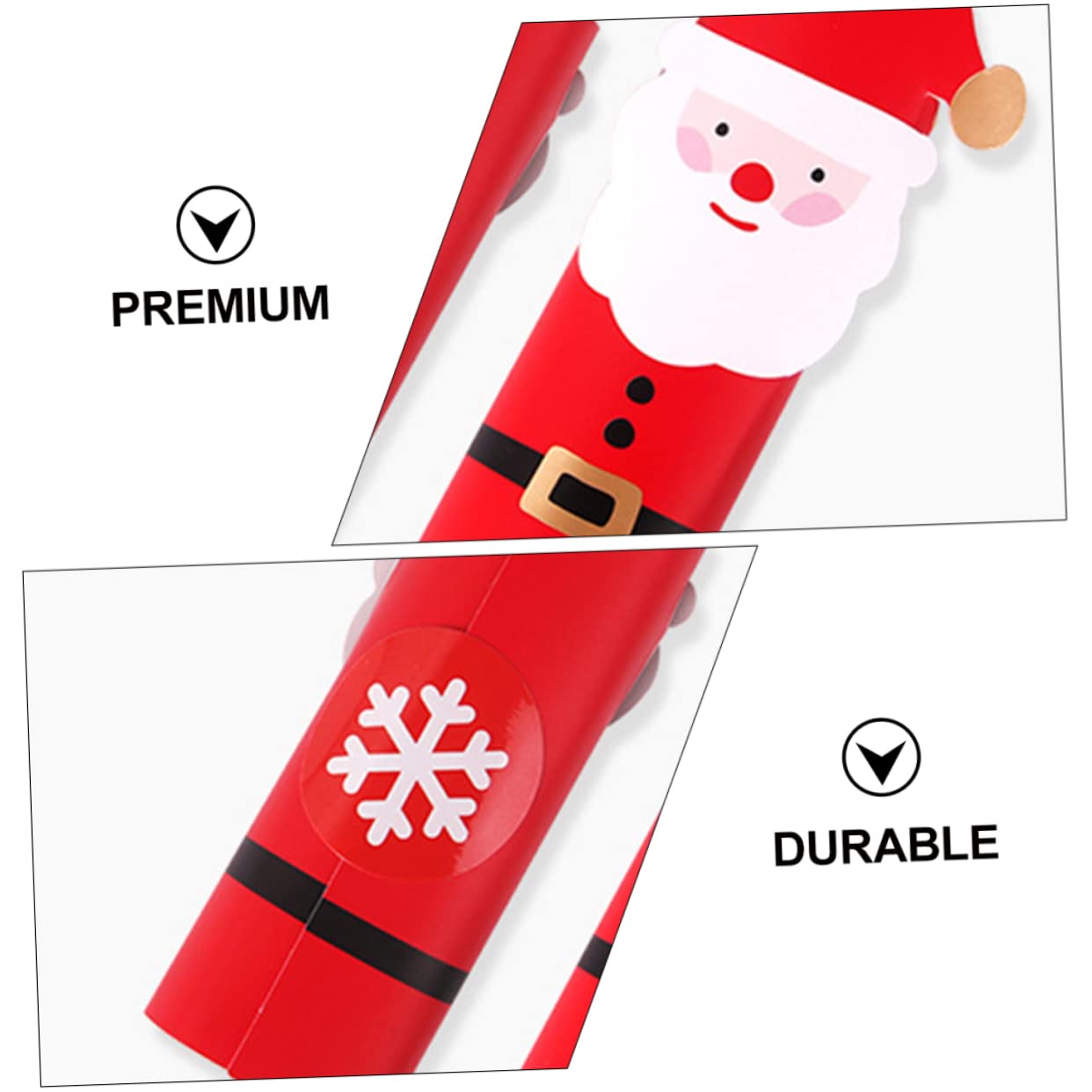 OKUMEYR 24pcs Christmas Cookie Packaging Boxes Santa for Treats Candy Biscuits Safe Material for Holiday Gifting Festive Celebrations