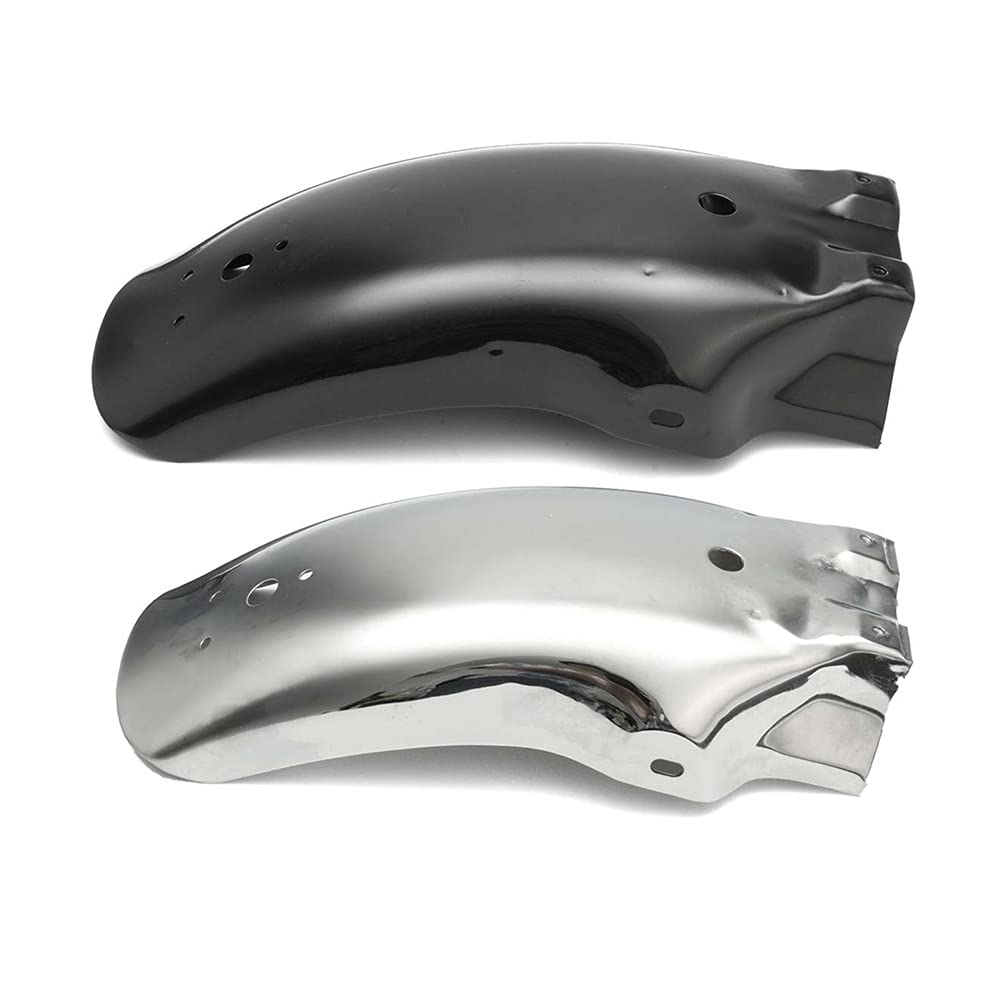DUBDOG Paraspruzzi per Moto, Parafango parafango Posteriore Moto Compatible with F& Ender parafango parafango parafango Nero Argento paraspruzzi Universale