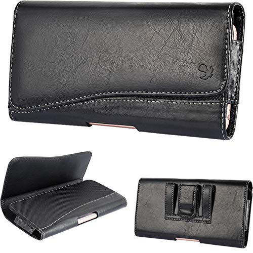 Leather Carrying Case Pouch Holster for Samsung Galaxy M10s, A50s, Note 10, A30s, A10s, A10e, Xcover 4s, M10, A20e, A40, A2 Core, A50, S10 Plus, S10, S10e