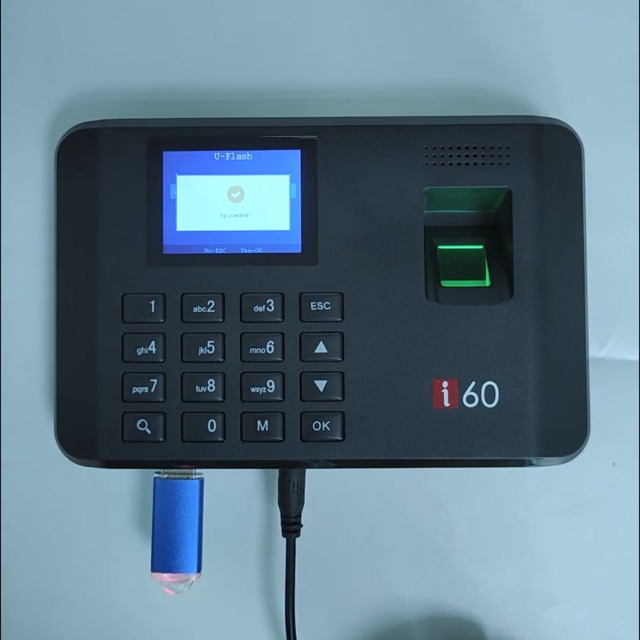 Bisofice Zeiterfassung – Mit Fingerabdruck & Passwort, 1-Sek-Erkennung, Automatische Berichte