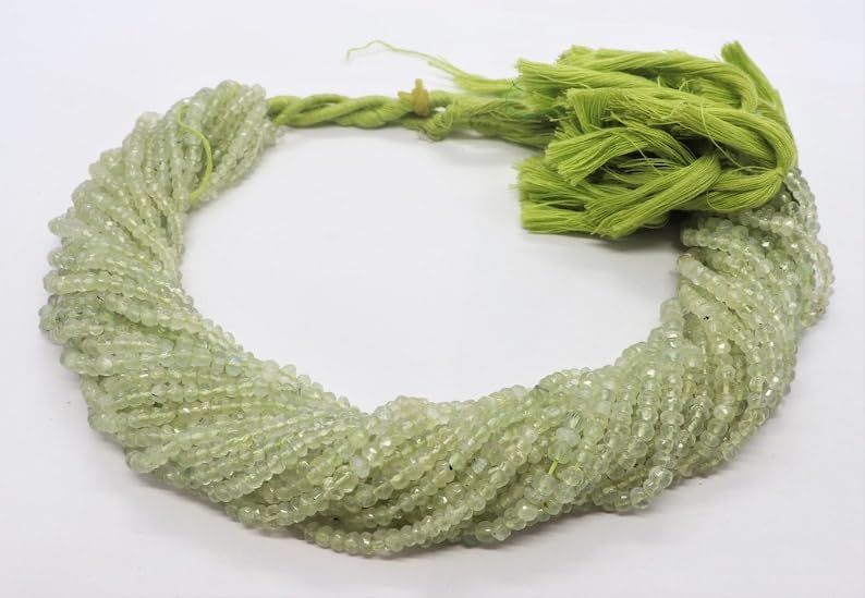 Perles rondes à facettes naturelles sans défaut pour enfilage fluide de bijoux