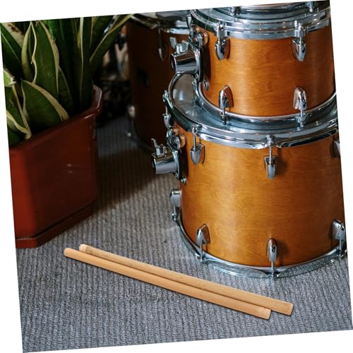 Baquetas Toddmomy, 1 par, sólidas, con agarre antideslizante, para jazz, marcha y práctica, accesorios versátiles de percusión para todos los niveles miniatura 6