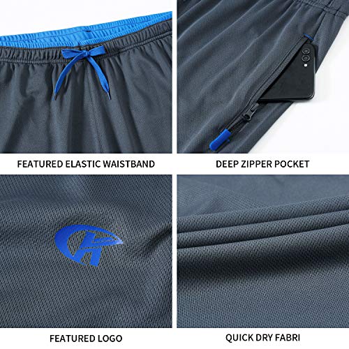 Image of NEIKU Mens Lightweight Sweatpants with Pockets Open Bottom Mesh Athletic Pants for Running