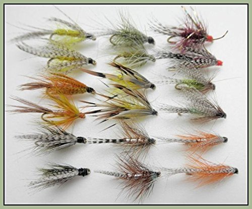 18 Wet Fishing Flies- Dabbler Flies - Mixed Pack (10)
