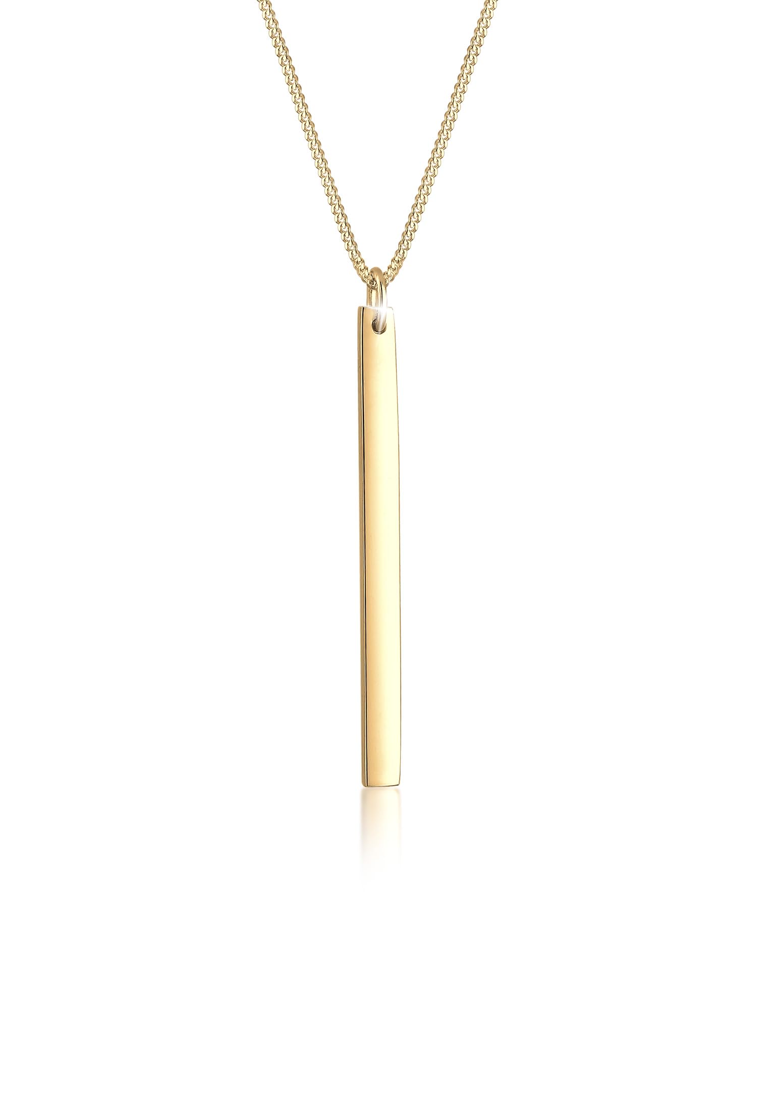 Elli Collares Mujeres Tanque Geo Símbolo Barra Capas Cool en Plata de Ley 925