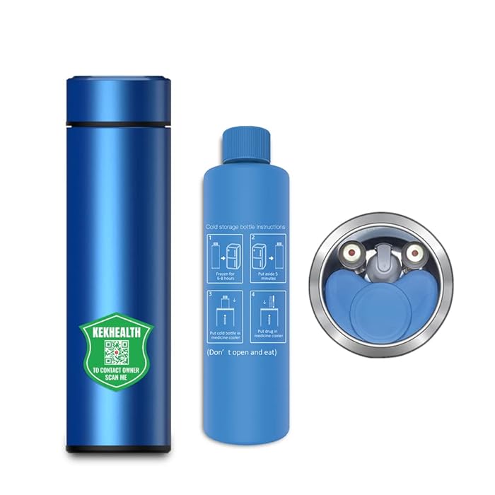 Buy KEKHEALTH Insulin Cooler Travel Case 60H 2 Pen Medicine Cooler, TSA