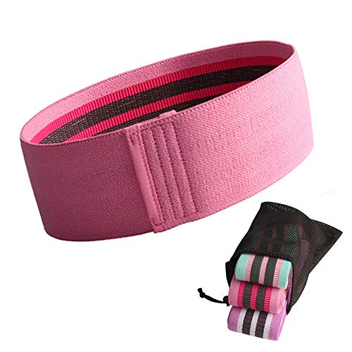 image for beststar Fabric Resistance Bands for Legs and Butt, Exercise Bands for