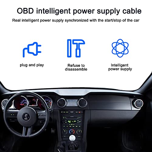 Cable OBD2 a USB de 5V 2A ideal para alimentar la cámara de salpicadero sin descargar batería 6