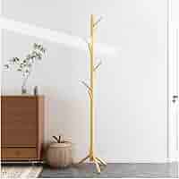 木製ポールハンガーハンガーラック 倒れにくい 落ちにくい 調節可能 51Zoi7zssUL._AC_SY200_QL15_.jpg