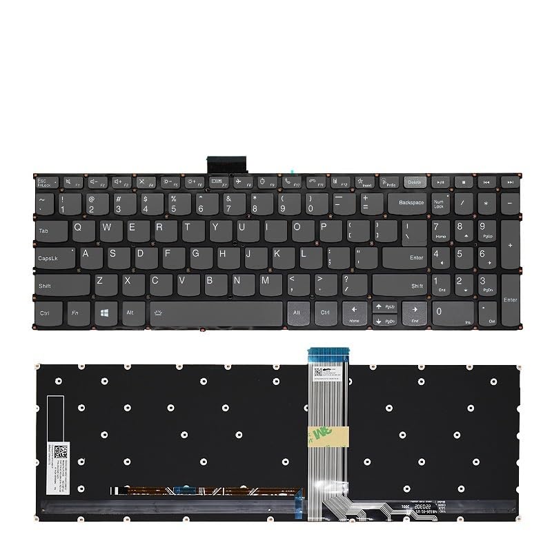 Clavier Lenovo IdeaPad 5-15ITL05 rétroéclairé US QWERTY haute précision