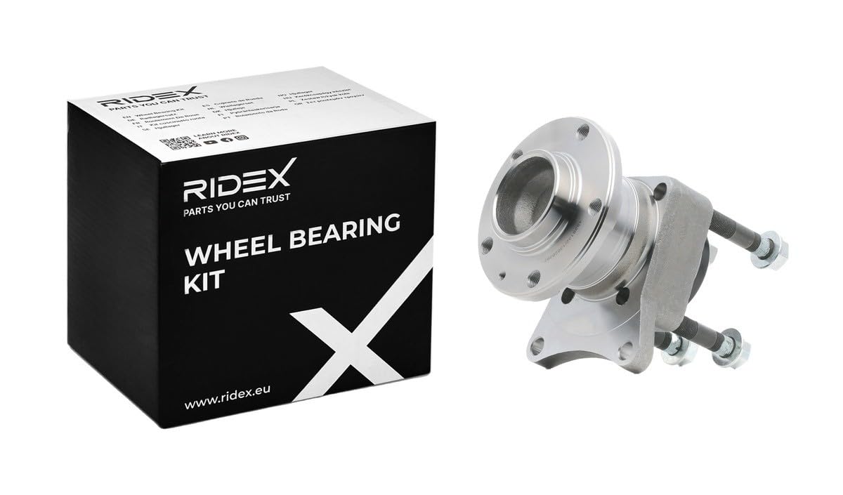 Łożysko Koła RIDEX 654W0667 Tył 137mm Kompatybilny z TOYOTA Proace Van/Kombi MDX, PEUGEOT Expert Tepee VF3X EXPERT nadwozie pełne VF3A, VF3U, VF3X EXPERT platforma/podwozie, FIAT