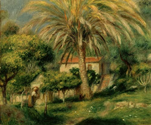 Pintura de lienzo de Renoir para eliminar la monotonia de las paredes de su oficina 60x90cm