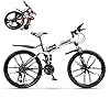 Opvouwbare mountainbikes voor volwassenen, opvouwbare outroad-fietsen, opvouwbare vouwfiets in 15 seconden, 21 * 24 * 27…