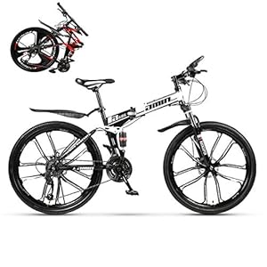 Opvouwbare mountainbikes voor volwassenen, opvouwbare outroad-fietsen, opvouwbare vouwfiets in 15 seconden, 21 * 24 * 27…