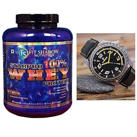Fit Shadow 100% Whey Protein Powder 2 kg / 4.4 Lbs (Chocolate).Sugar Free,Low Carb,Low Fat.Best Whey Protein Supplement Powder For Men,Women,Boys,Beginners