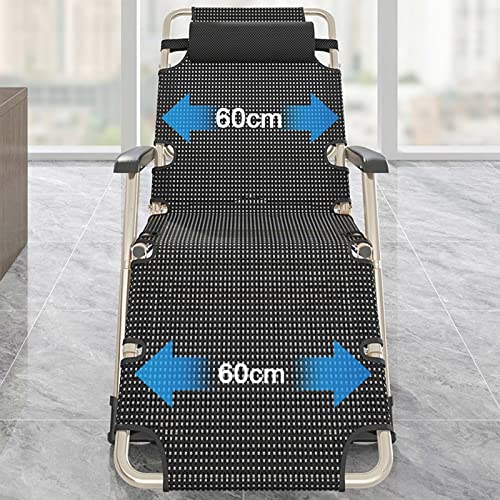 Duże leżaki do ogrodu i na plażę, wytrzymałe krzesło rozkładane, lekkie krzesło XL, maksymalna waga 300 kg, idealne do opalania się i relaksu
