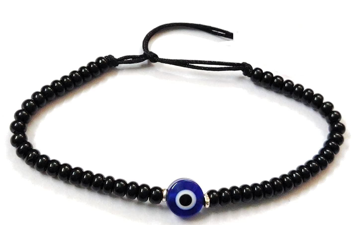 VR Creatives Evil Eye with Black Cord Handmade Bracelet for Unisex Adult (B09Z89YZZJ) Amazon Price History, Amazon Price Tracker
