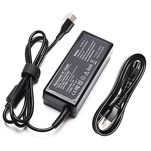 Shareway 20V 3.25A 65W Usb Type C Laptop Charger Compatible With Samsung/Lg/Acer Hp Spectre X360 13-Ac013Dx Elite X2 1012 G1 Lenovo Yoga 720 Thinkpad X1 Tablet #TOP1