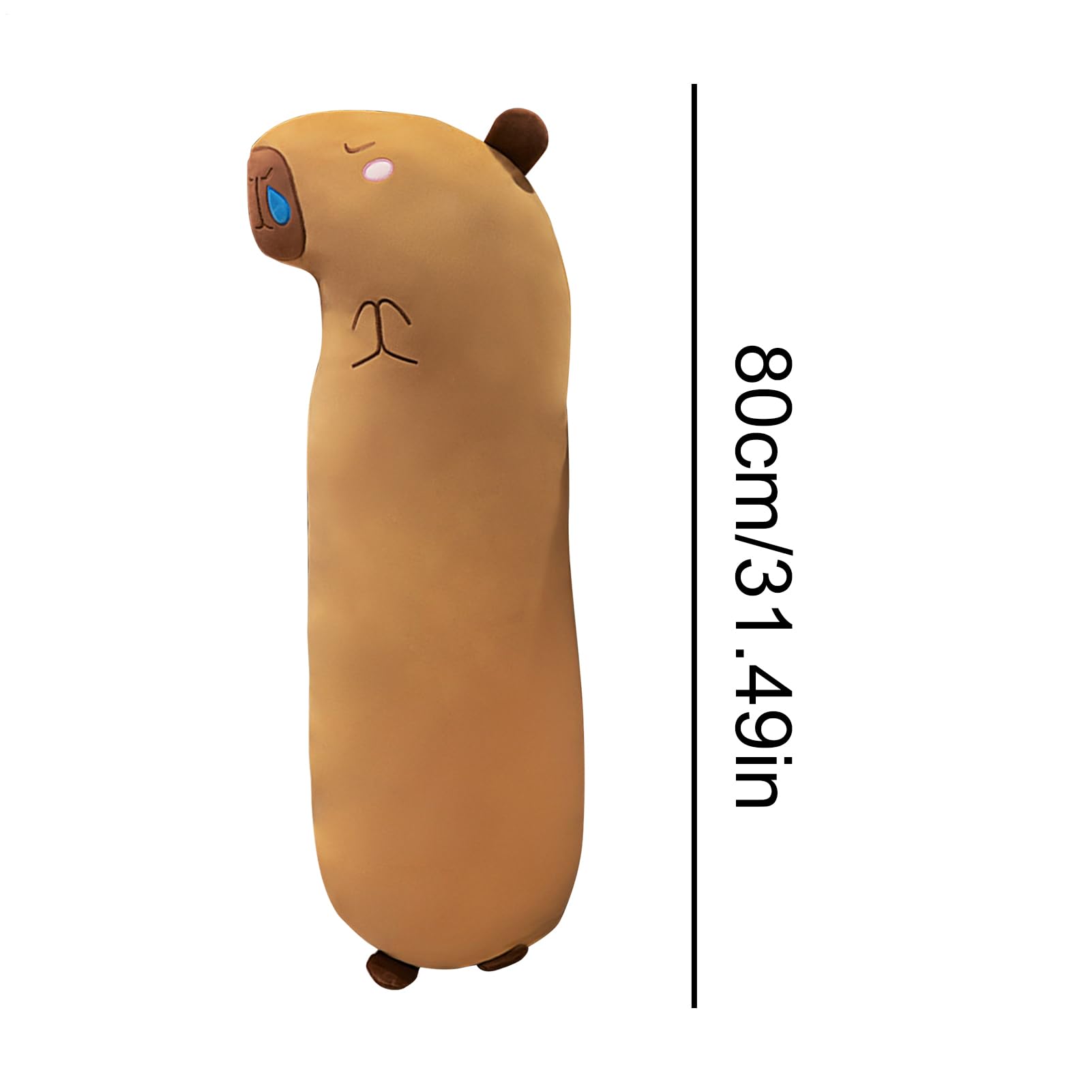 Peluche lungo lavabile in lavatrice e comodo da coccolare