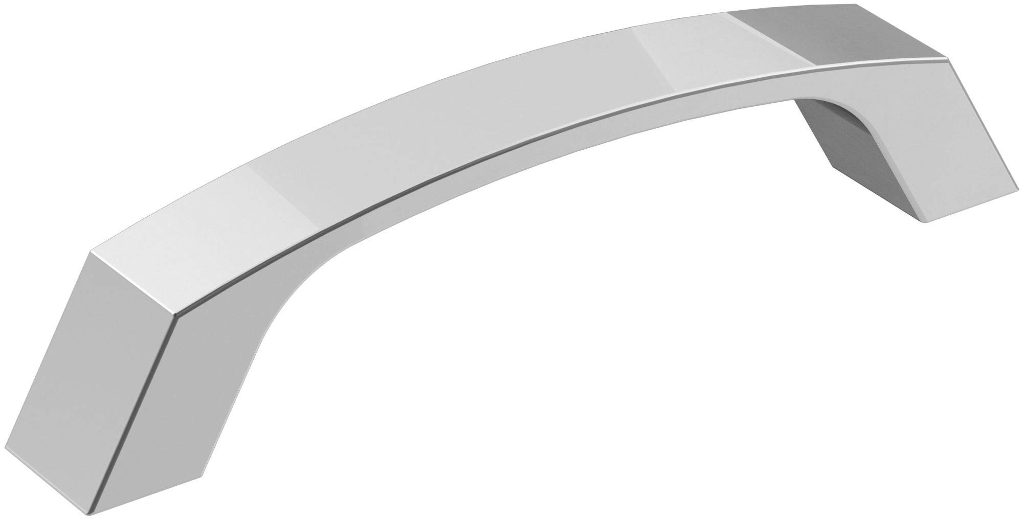 Amerock BP3684426 BP36844 Premise 3-3/4 Inch Center to Center Arch Cabinet Pull, Polished Chrome, 3-3/4 in. Center-to-Center