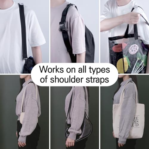 Image of MADD Clipon Non Slip Bag Strap Organizer, MDT041, Nonslip Grip Strip, Strapslip, Antislip, Shoulder Bag, Accessory, Slingbag