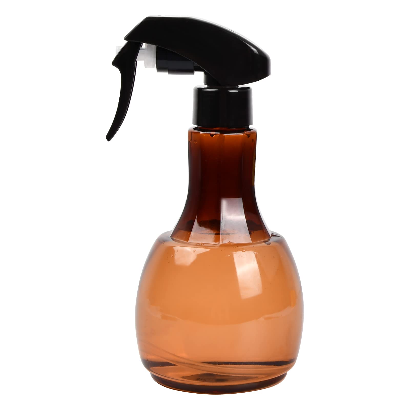 Duronge Brown 400ml Plastic Spray Bottle for Cleaning, Plants, Hair, Reusable, Lightweight