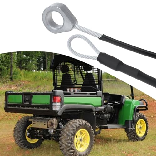 YINETTECH 2 Stück Heckklappenkabel Ersatzteil M159508 Kompatibel mit John Deere Gator 625i 825i M TE TH TX XUV HPX615E XUV865R XUV855M XUV835E HPX615E