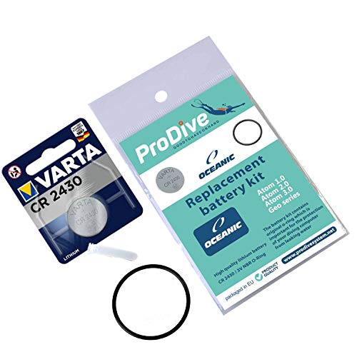 Pile d'ordinateur de plongée Oceanic Atom & Geo Cover