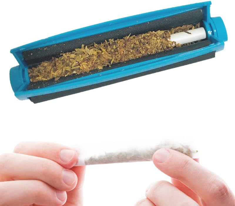 Rodillo del cigarrillo, azul del fabricante del cigarrillo de la máquina 360.9 ft m del balanceo del cigarrillo del cono