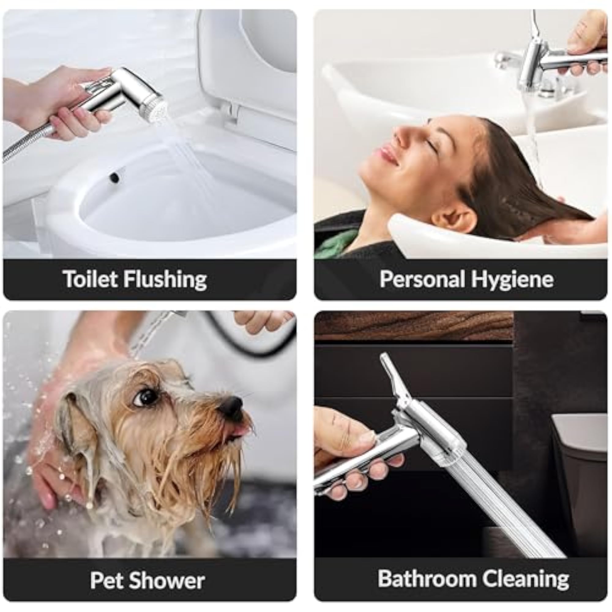 Jet Spray for Toilet with Shower Hose Pipe