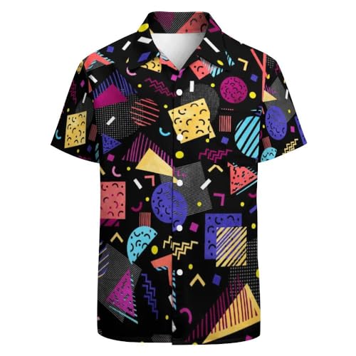 Chemise de plage homme sur le thème de Noël pour vacances rétro en taille S