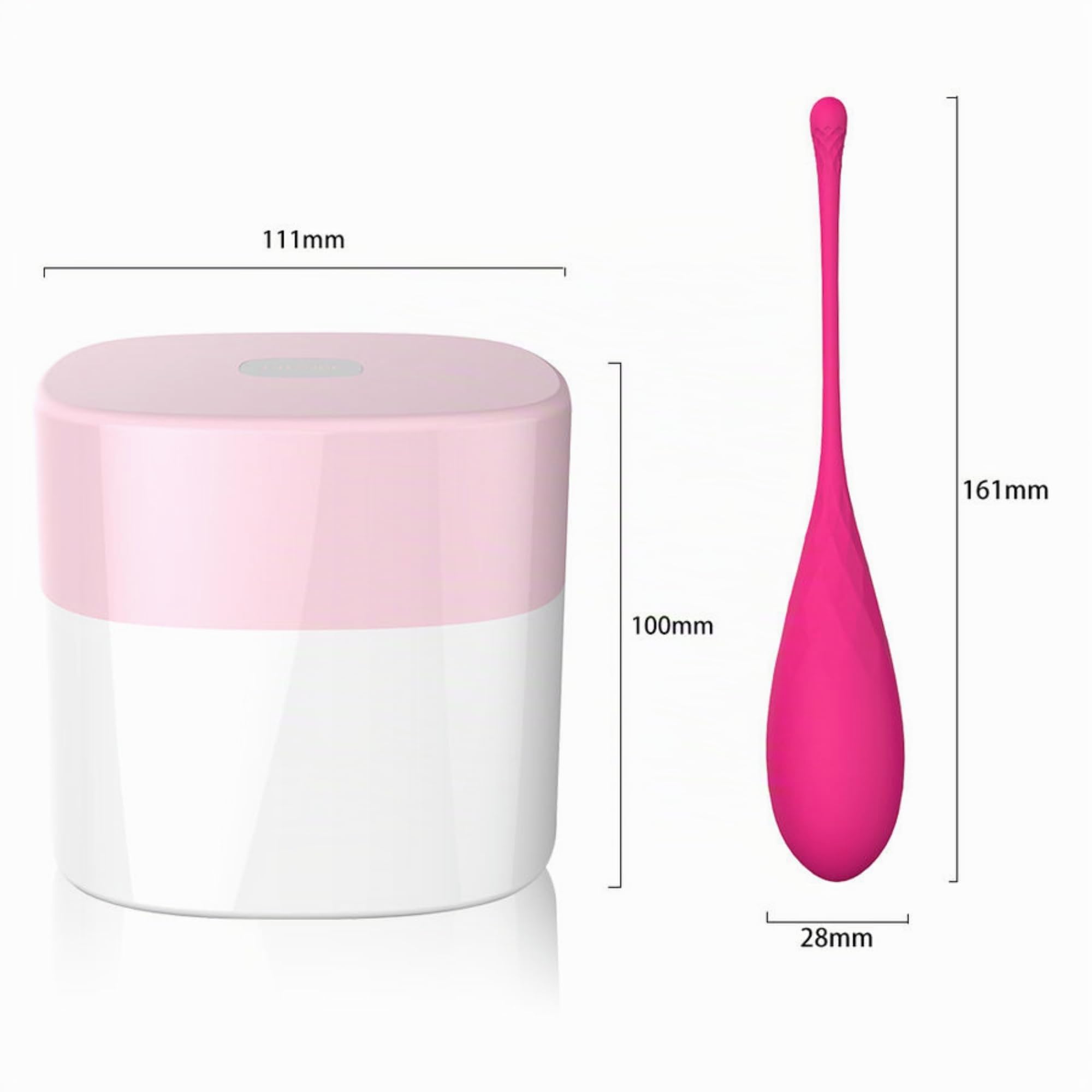 Pesas Kegel para Ejercicios | Control de la Vejiga y Ejercicios del Suelo Pélvico - Fortalece los Músculos Pélvicos y Previene la Incontinencia Urinaria, Kegel Bolas Chinas