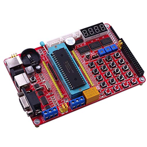 PIC MCU Development Mini System PIC Development Board + Microchip PIC16F877A + USB Cable