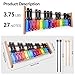 Heuyrao 27 Notes Glockenspiel Xylophone, Professional Wooden Glockenspiel Instrument, Percussion Instrument Kit for Adults and Kids- Includes 4 Mallets and Carrying Bag - Colorful