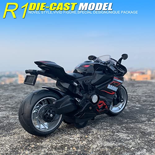 Ming Ying 66 DKD-02 Pull Back Motorcycle Model - 1:12 Scale Toy Motorcycle,Motorcycle Toy thumb #4