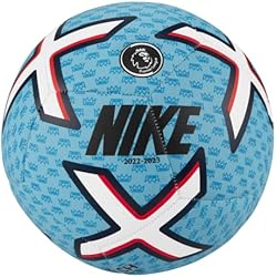 NIKE Premier League Pitch Football 4 Nike DN3605-499 Premier League Pitch Recreational Soccer Ball Unisex Blue Chill/White/Obsidian/Black 5