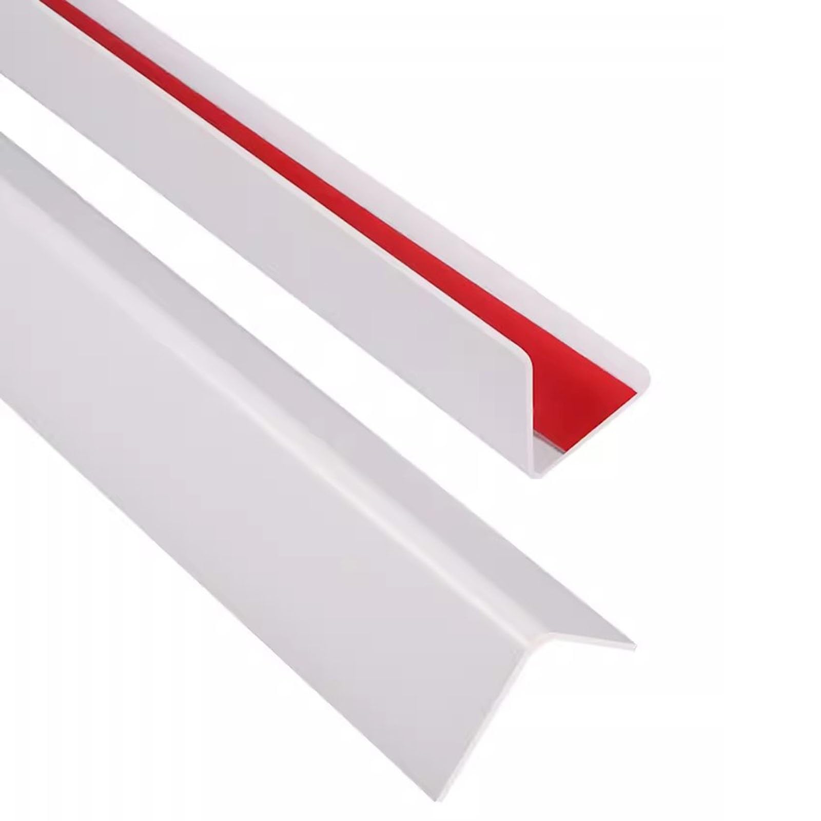 Protector de Esquina de Pared Blanco, Forma de L Extra Grueso para Proteger Paredes Armarios Muebles Mesa Bordes Afilados, 35/39/43/47/51/55/59Inch Largo ( Color : W 4.5cm(1.8in) , Size : 160cm/63in )