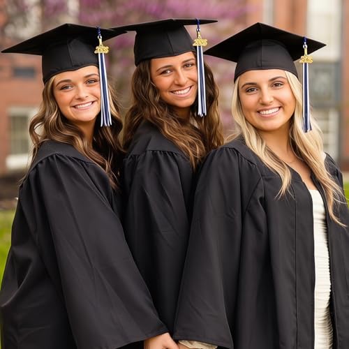 Image of GraduationMall Single&Multiple Color Graduation Tassel with 2026 Year Charm 9 inch