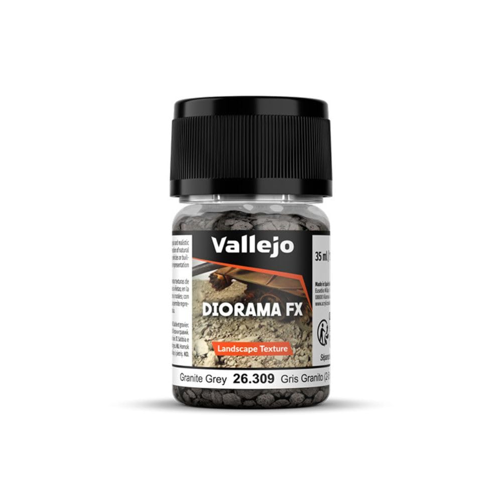 Vallejo AV Diorama FX 35ml - Landscape Textures Granite Grey 2-5mm, 35 ml (Pack of 1)
