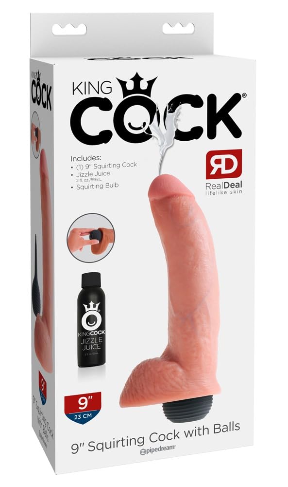 King Cock Squirting Cock Flesh 9in - 800 g