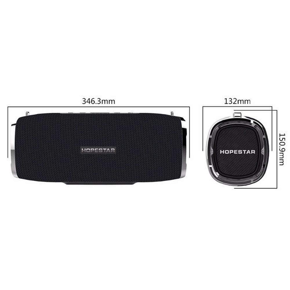 Haut-Parleur Portable PNI FunBox T19 2X10W, Bluetooth, Batterie Externe 6000mAh, Mains Libres, IPX6, Noir