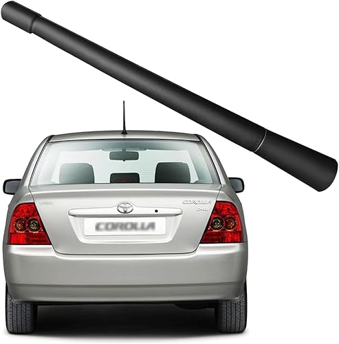 Antena de 7 pulgadas para Toyota Corolla (2003-2008), antena Toyota Corolla, repuesto de mástil de antena de goma flexible