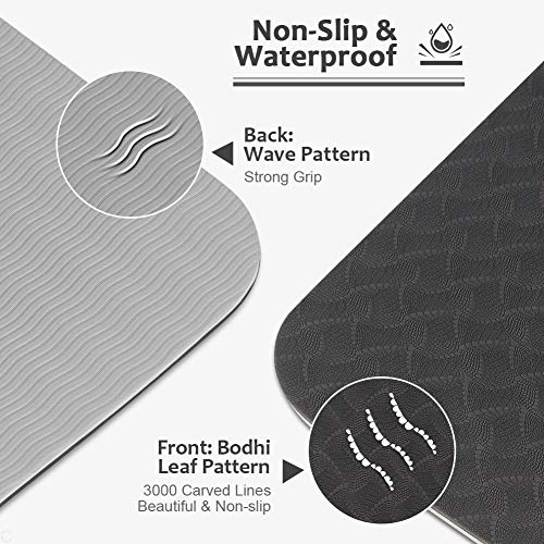 Glymnis Yoga Mat Thick w/ Carrying Strap - Image 4