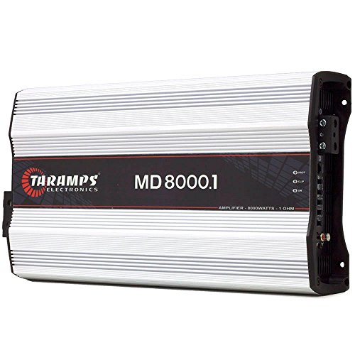 Módulo Taramps MD 8000.1 1 ohms 8000 W RMS Amplificador Som Automotivo