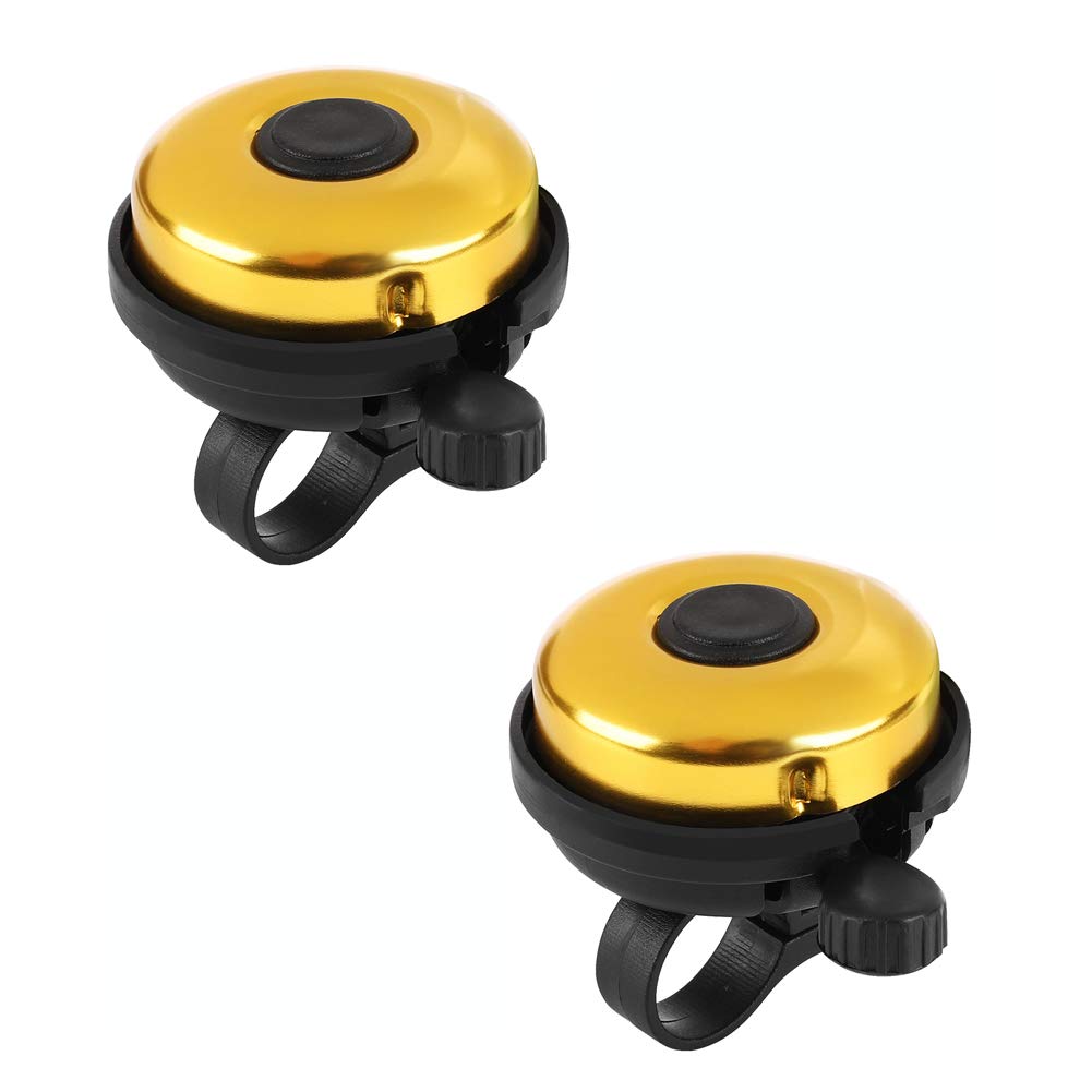 Accmor Classic Bike Bell, Aluminum Bicycle Bell, Loud Crisp Sound Bike Bell Adults Kids