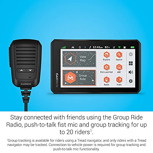 Garmin Tread Powersport Off-Road Navigator With Group Ride Radio, Group Tracking And Voice Communication, 5.5" Display, 010-02406-00 (Renewed) #TOP3